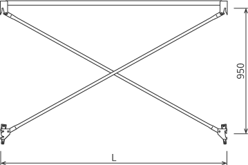 先行手すり/BX手すり 図面